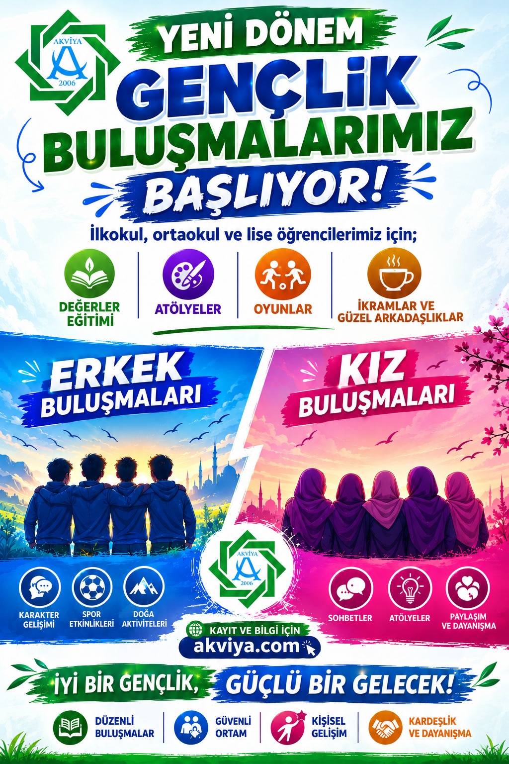 Akviya Gençlik Kampı Duyurusu